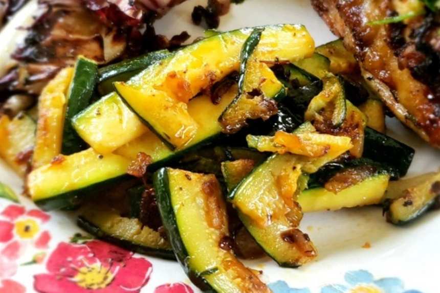 Sauteed Zucchini With SunDried Tomatoes Recipe
